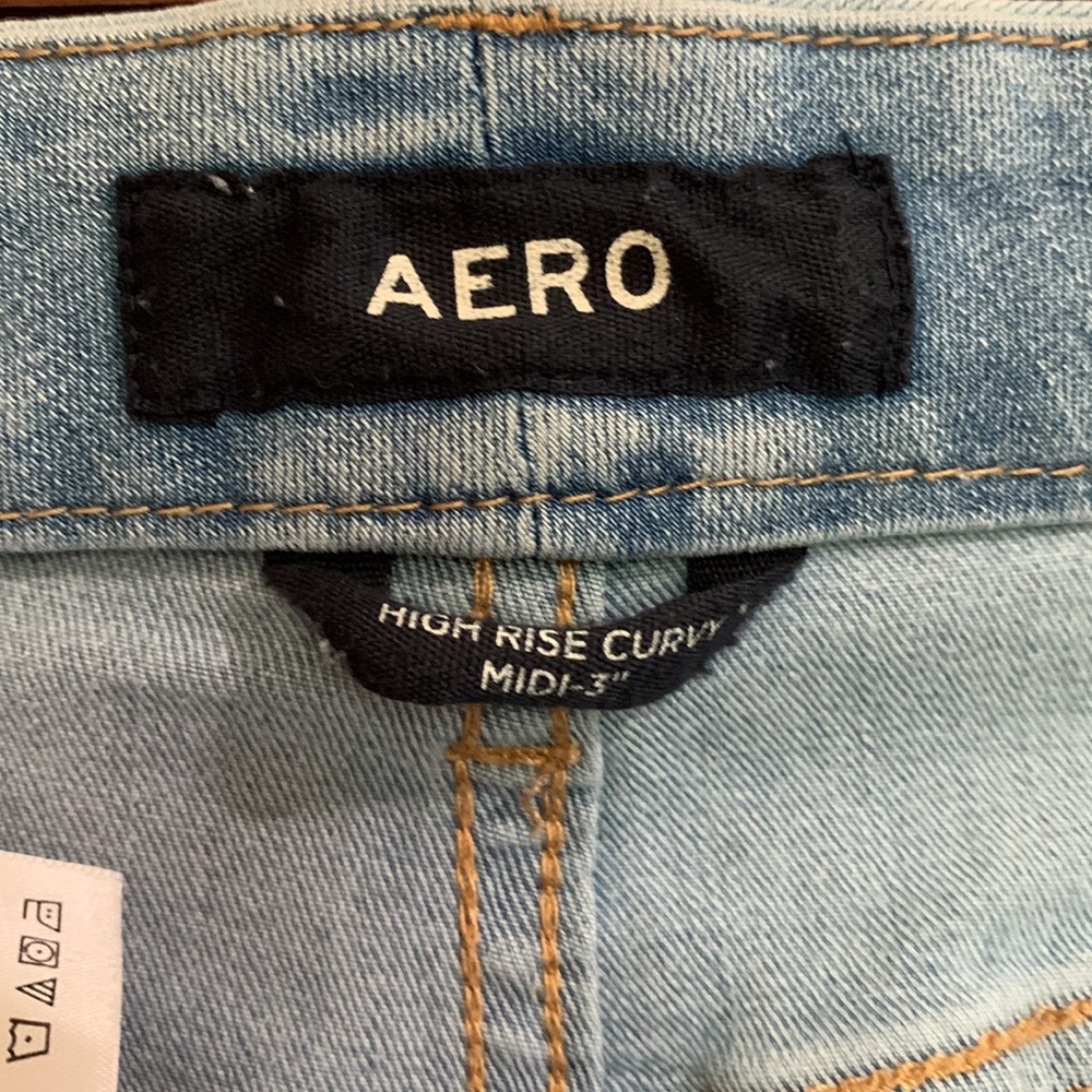 Aeropostale High Rise Curvy Shorts (10) - Picture 3 of 4